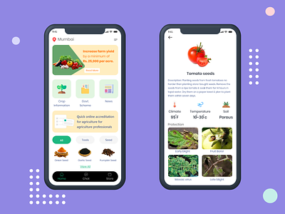 The latest project exploring of Agricultural App. adobe agriculture app behance design illustration ios mobile app ui ux uxdesign