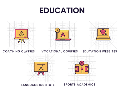 Education Icon Set