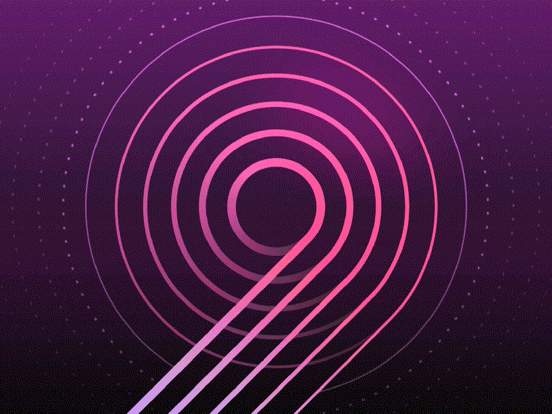 Nine 9 animation day lines nine number pink rhythm timer