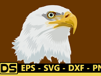 eagle head vector