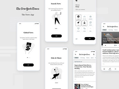 The New York Times App Redesign