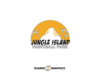 Logo Design - Jungle Island Paintball Park brand branding design graphic design logo logo design paintball vector