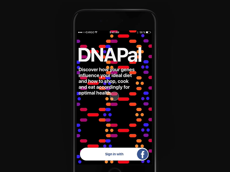 DNA app dna ios medecine profile