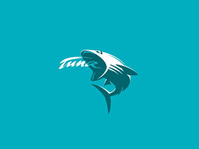 Fishing Tuna logo by Gal Yuri on Dribbble