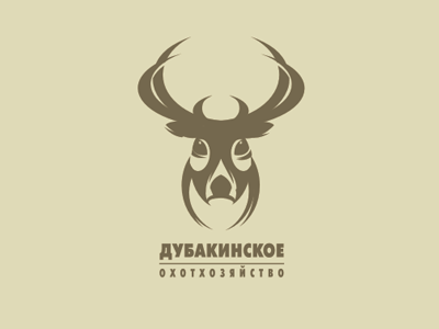 Deer logo deer hunting t-shirt brand animal mascot nature animals logo vector illustration