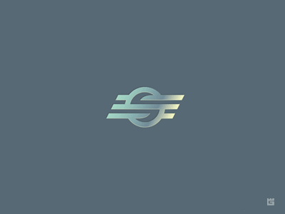 Letter S logo brand letter logo mark vector