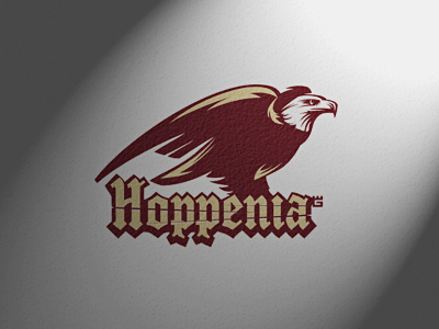 Eagle logo animal bird illustration letterpress logo print screen vector