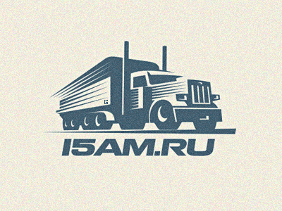 Logo Cargo Truck letterpress cargo illustration letterpress logo radio road t shirt transceiver transportation. truck vector website