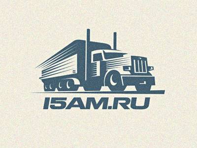 Logo Cargo Truck letterpress