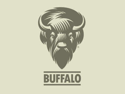 Logo of American steppe bison Buffalo (WIP)