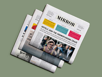 Newspaper Template circulation daily editorial layout magazine news newsletter newspaper paper tabloid template weekly