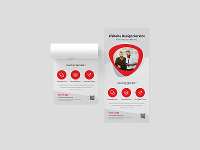 Corporate DL Flyer agency business corporate creative dl flyer marketing minimal modern poster professional profile swiss technology template