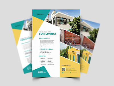 Property Flyer agent apartment architect estate flyer free freebie freebies home house open poster property real realtor rent sell villa
