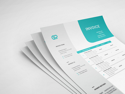 Creative Invoice Template 05