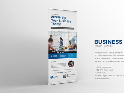 Corporate Business Roll-up Banner