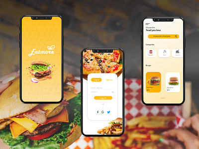 Fatmore Mobile UI app branding design mobile ui ui
