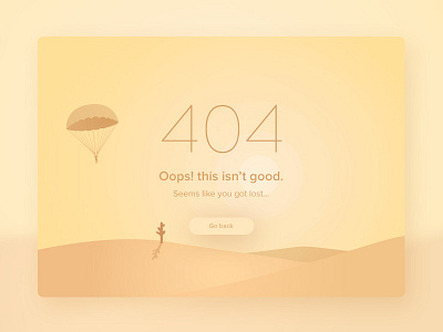 404 Oops!, you got lost | #dailyui 04