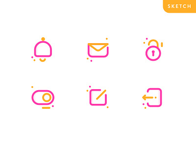 App Icon Freebie app colorful free freebie icon ios line logo ui ux