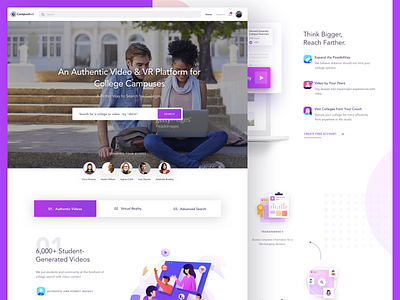 Homepage Campusreel