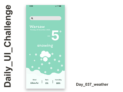 Daily_UI_Challenge_Day_037_weather dailyui dailyuichallenge day037