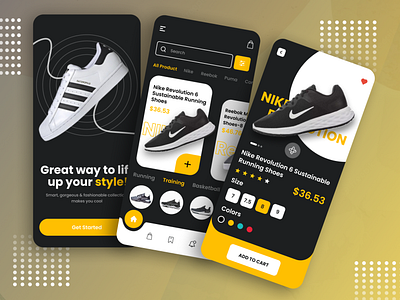 E-commerce Shoes Mobile Application