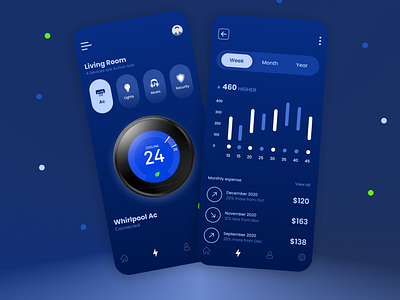 Smart home - App illustration