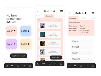 Coaching App UI