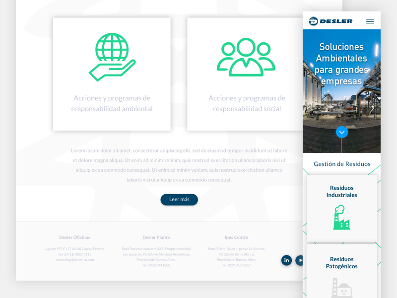 Web Responsive by Santiago Vaquero on Dribbble