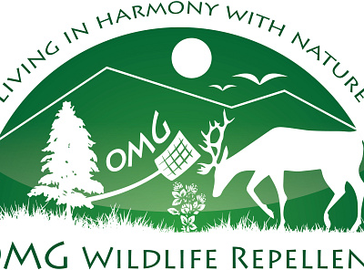 Logo made for client Wildlife repellent 99designs logo design wildlife illustration