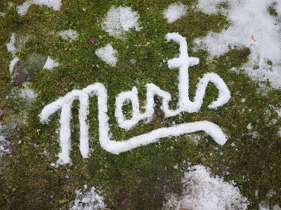 march lettering typography