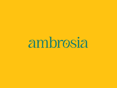 Ambrosia Cafe Logo | by xolve branding branding coffeeshop illustration illustrator lifestyle brand logo minimal typography