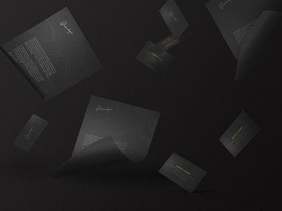 Blanchy's business card & letterhead | by xolve branding application design brand identity branding branding system design illustration stationery