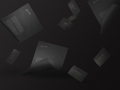 Blanchy's business card & letterhead | by xolve branding