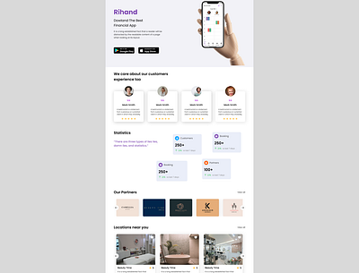 Home Page ui