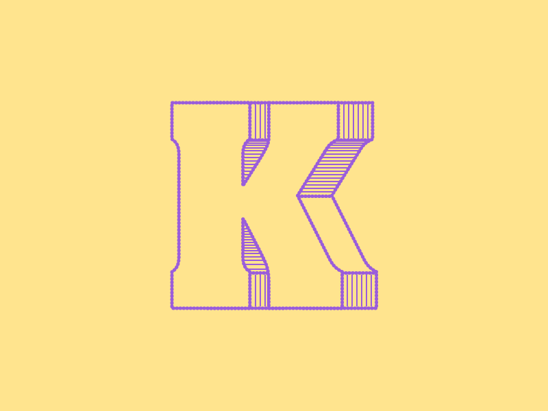 #Typehue: K challenge design letterform k letter typography type typehue lighthouse