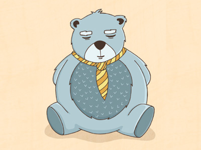 Bear Frills bear illustration