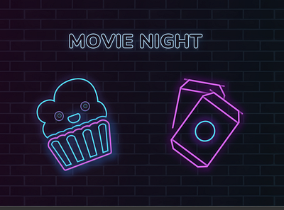 Movie Night! design graphic design illustration ui