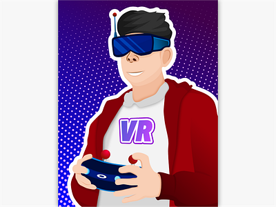 Virtual Reality Gamer