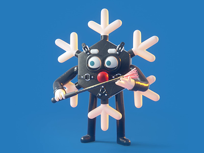 Safeword: Snowflake ❄️ 3d characters character christmas christmas card erotic games gif greeting latex naughty panic studio sexy snowflake whip
