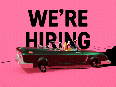 We're hiring after effects c4d illustrator job advertisement motion grapher