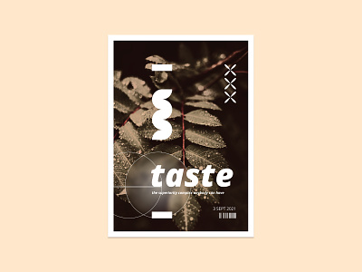 Taste #04 abstract art branding composition expressive graphic design india poster poster design swiss typography typography typography art