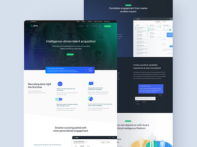 Arya - Landing Page