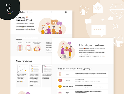 Infopage "Ranking" graphic design illustration landingpage ui webdesign