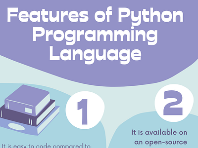 Features of Python Programming Language by Sophia Wilson on Dribbble
