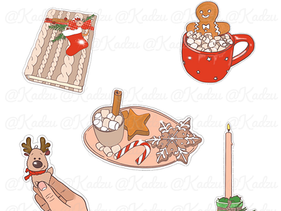 Christmas sticker pack