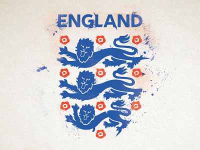 Three Lions england euros 2016 football