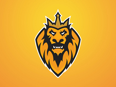 Lion esports king lion logo scar sports