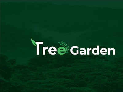 Tree Logo Design branding design illustration illustrator latter logo typography