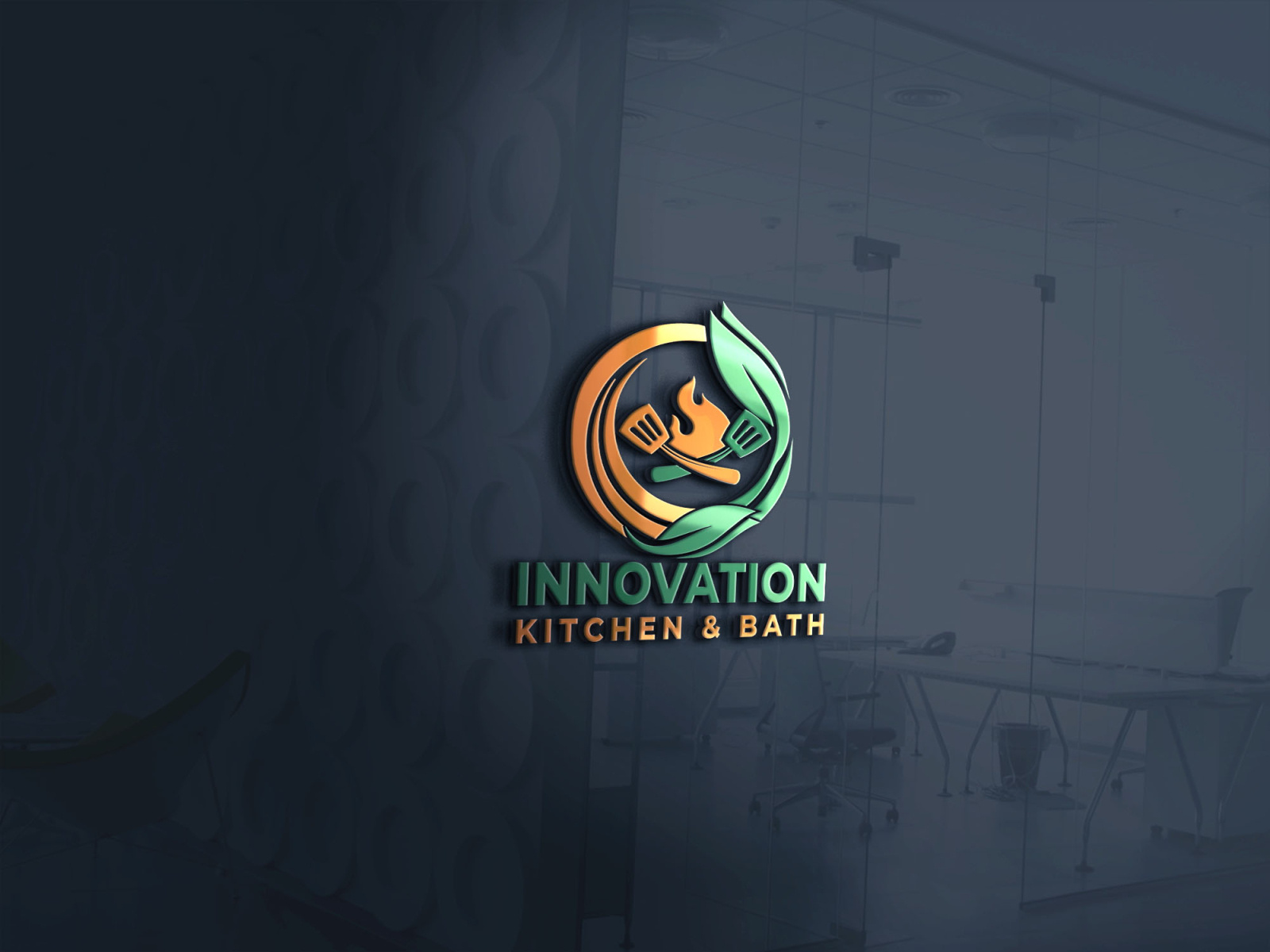 There are a kitchen and bath logo design by Masuma Islam on Dribbble