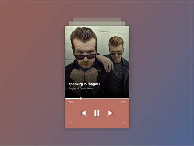 Music Player clean concept dailyui design digital interface music player ui user interface ux